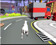 Angry goat wild animal rampage szimulator HTML5 jtk