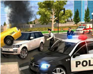 Grand police car chase drive racing 2020 szimulator HTML5 jtk