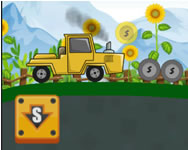 2D tractor hill climb játékok ingyen