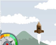 I am flying to the moon ûrhajós játék szimulator HTML5 játék