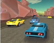 Reckless car revolt szimulator HTML5 játék